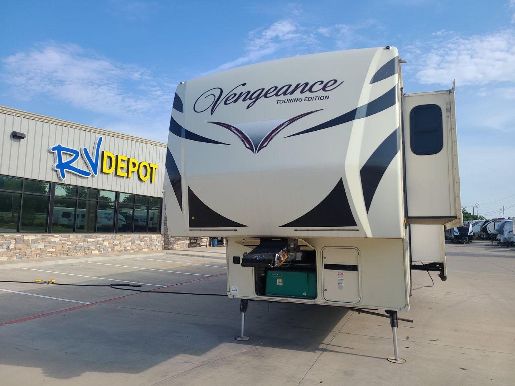 2016 FOREST RIVER VENGEANCE 38L12 (4X4FVGP36GR) , located at 4319 N Main Street, Cleburne, TX, 76033, (817) 221-0660, 32.435829, -97.384178 - Photo #0